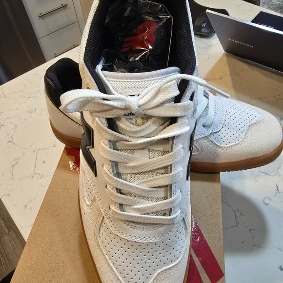 New Balance Numeric Tom Knox 600 White/Black (NM600WTA) MENS SIZE 10 SKATEBOARD - Picture 3 of 16